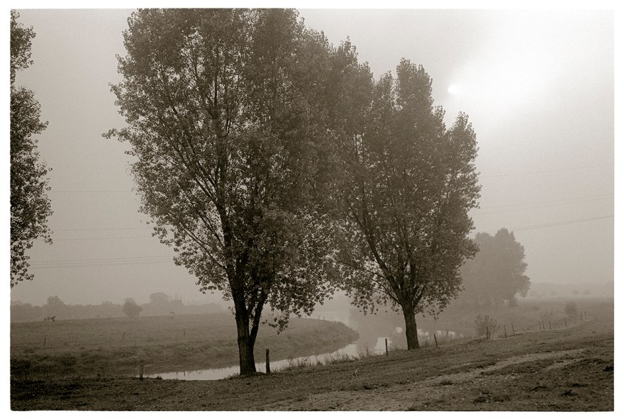 Die Lippe bei Wesel am Niederrhein