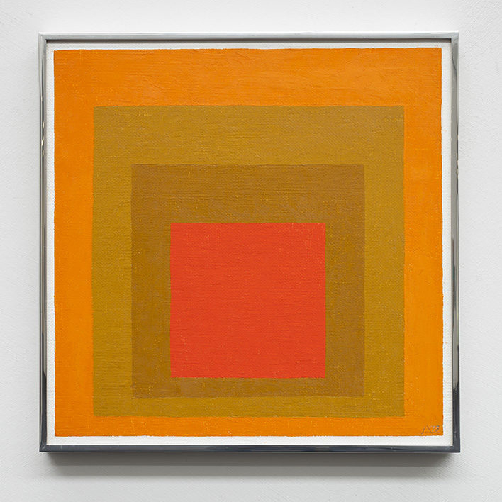 Josef Albers, Study for Homage to the Square, 1973 | © The Josef and Anni Albers Foundation / Foto: Werner J. Hannappel, VG Bild-Kunst, Bonn